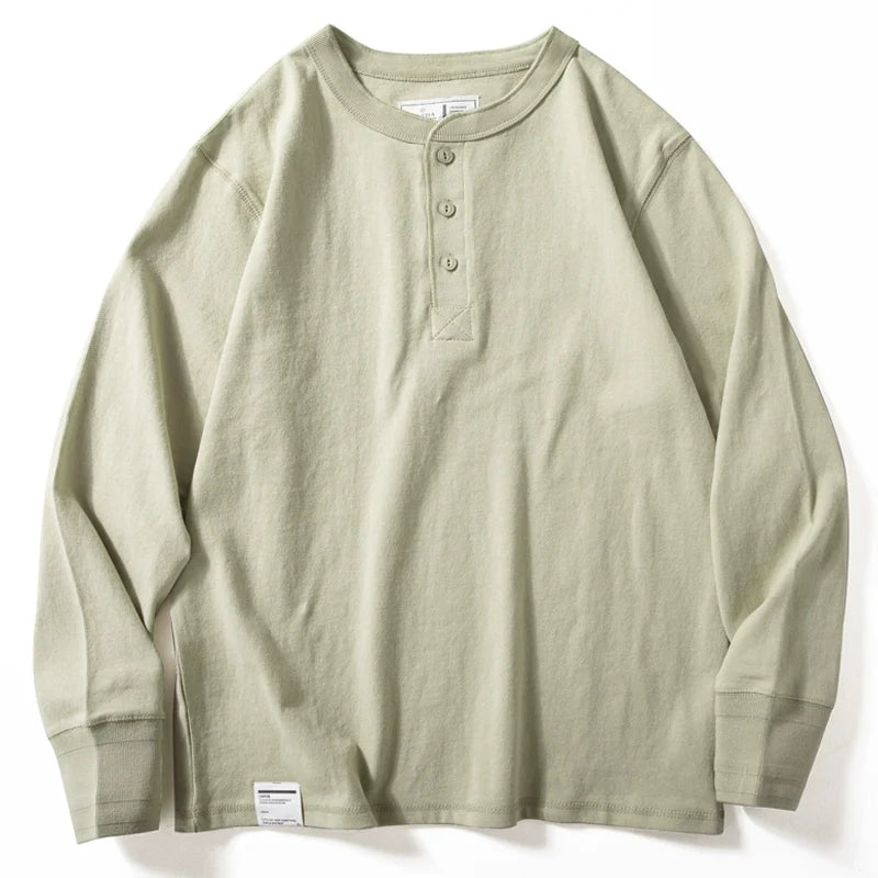 American  Loose Casual Long Sleeve Bottoming Shirt
