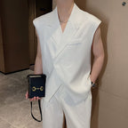 Casual Loose Jacket Suit Vest