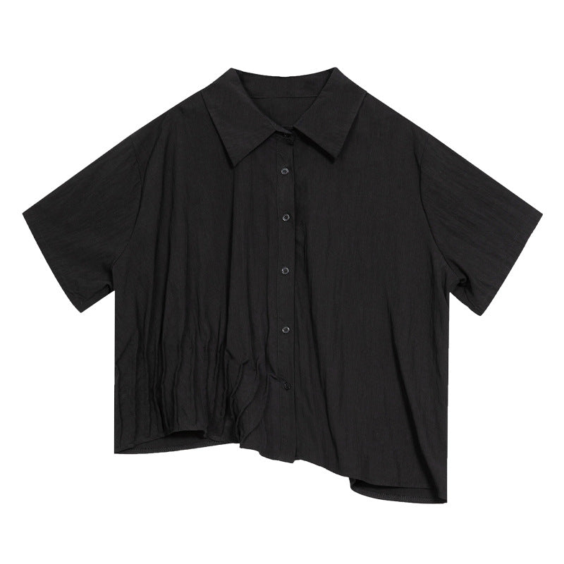 Irregular Casual Loose Cardigan Shirt