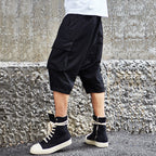 Large Pocket Casual Cross Pants