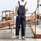 Big pocket Retro Loose Jumpsuit