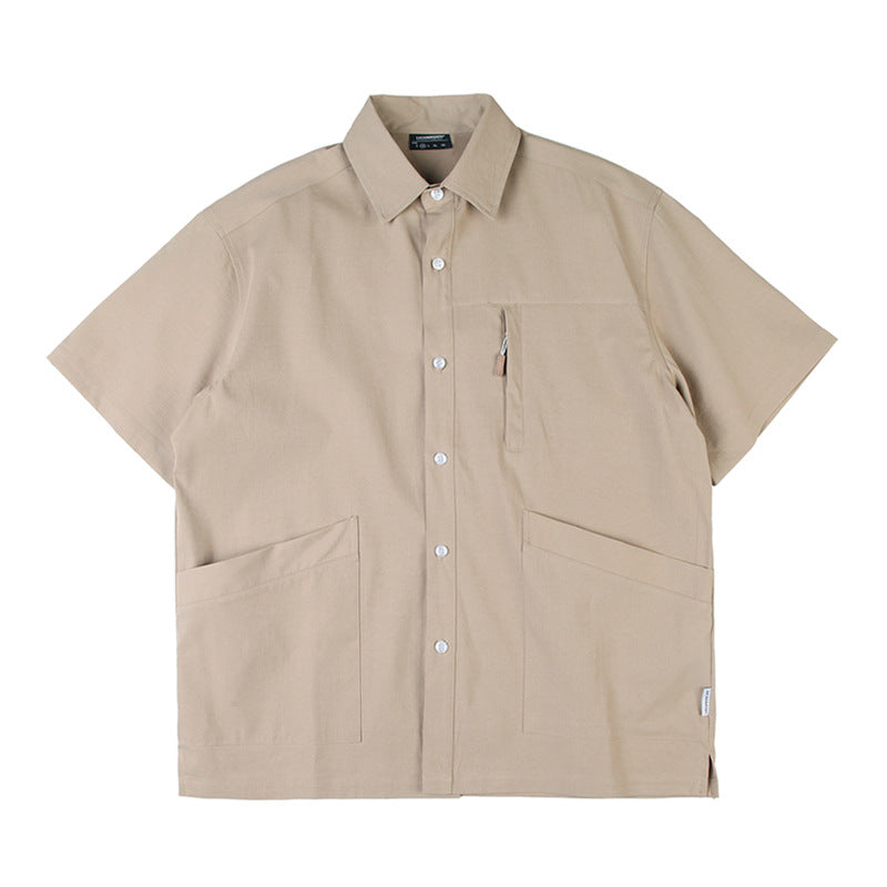 Summer Retro Short Sleeve Shirt