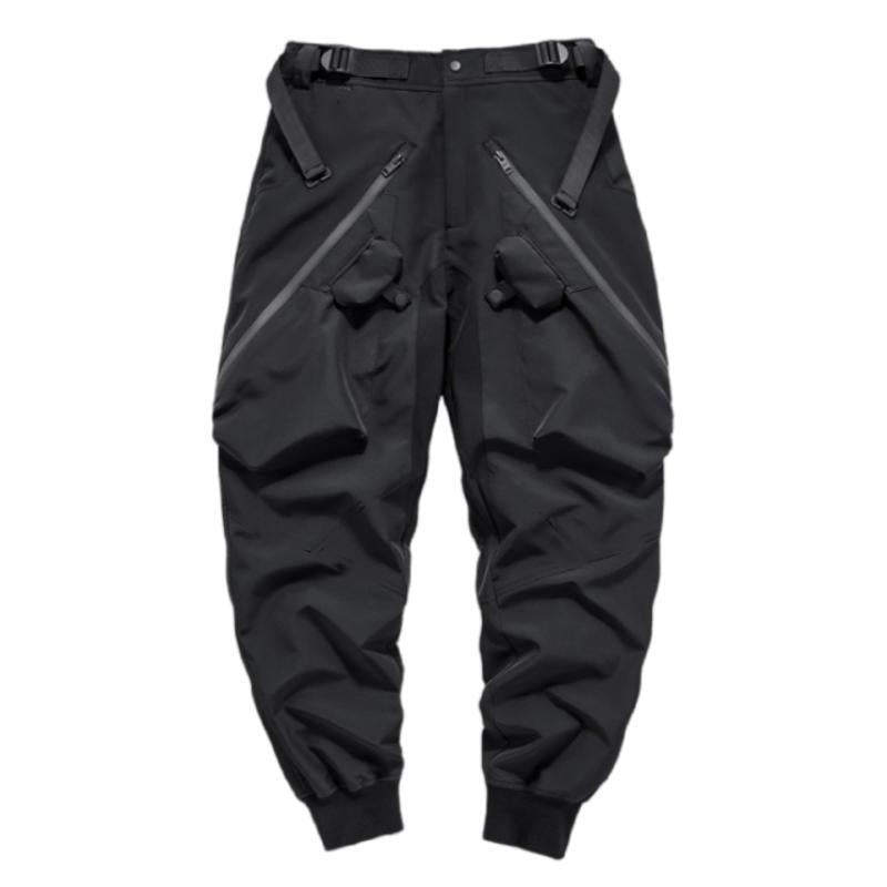 Techwear Zipper Decoration Cargo Pants