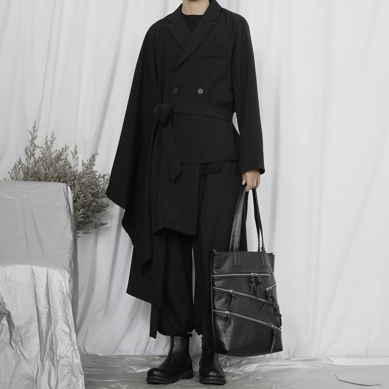 Asymmetrical Loose Blazer