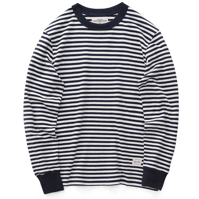 Retro Autumn Bottom Striped T-shirt