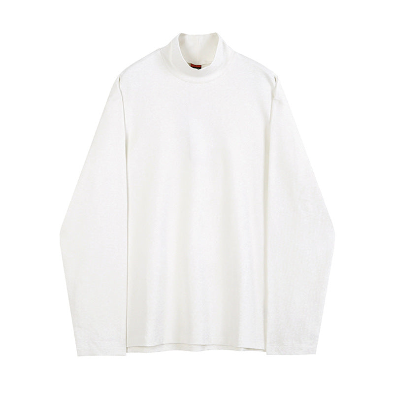 Winter High Neck Long Sleeve T-shirt