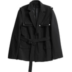 Belt Suit Jacket
