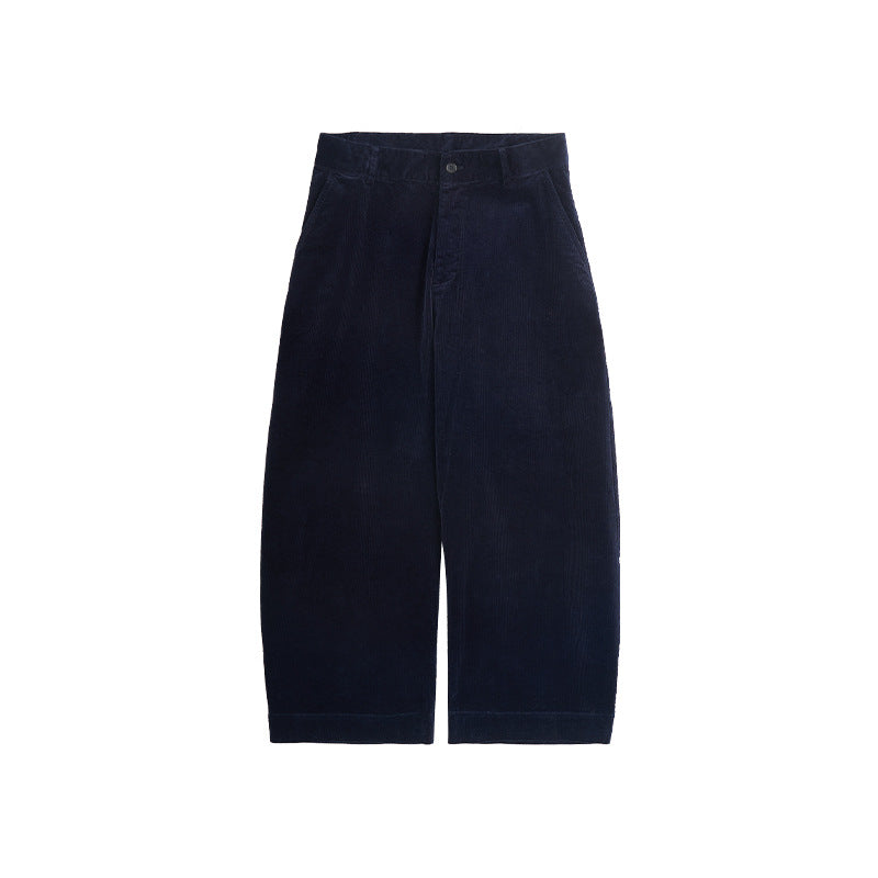 Cotton Corduroy Vintage Loose Wide Leg Pants