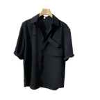 Summer Thin Loose Ice Silk Shirt