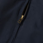 Japanese Retro Solid Color Silhouette Stand Collar Cotton Coat