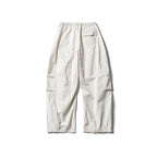 Solid Color Loose Lace-up Casual Pants