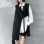 Irregular Long Loose Vest