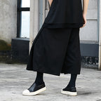 Wide Flared Casual Pants