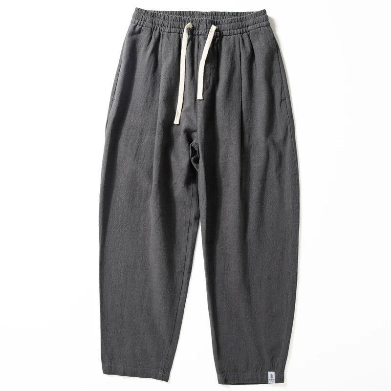 Summer Thin Breathable Loose Straight Casual Pants