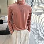 Velvet Turtleneck Bottoming Shirt