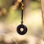 【Hong hong huo huo】Hand Wood Carved Retro Necklace