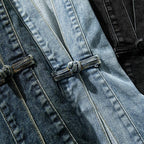 Vintage Denim Button Jacket