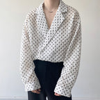 Double-layer Pleated Twilight Shirt