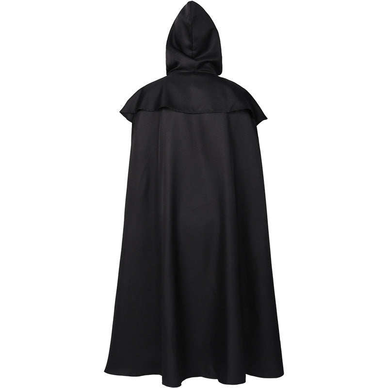 Medieval Halloween Hooded Cloak
