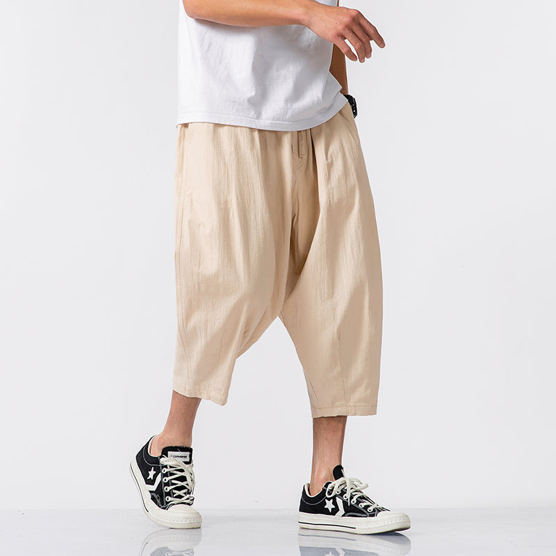 Retro Loose Big Pocket Oversized Pants