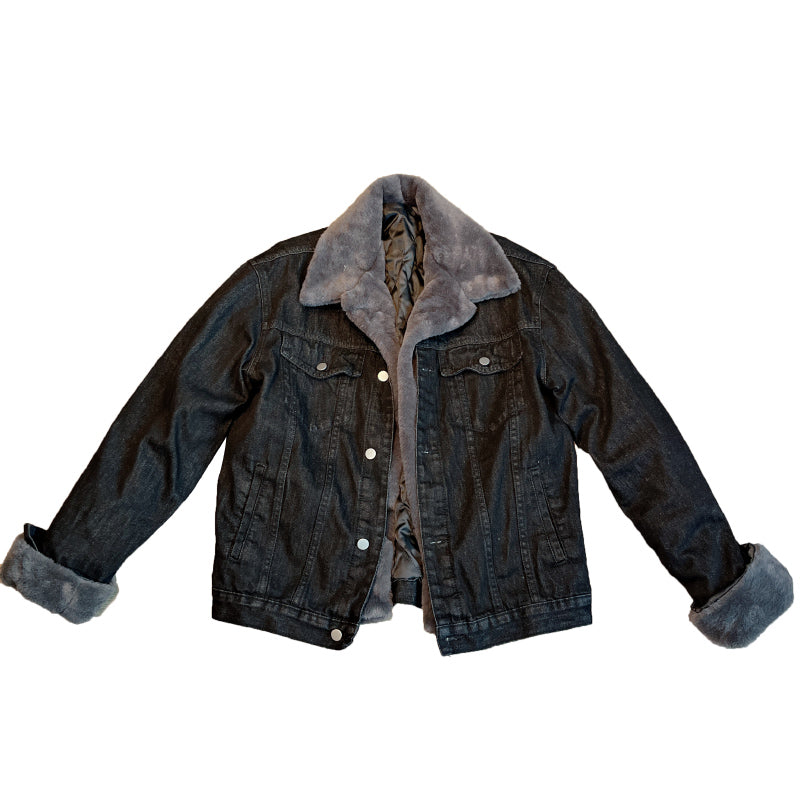 Winter Cotton Denim Jacket