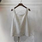 Retro Loose Casual Lace-Up Vest