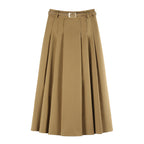 Casual Pleated Skirt