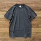 Solid Color Round Neck Loose Casual T-shirt