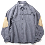 Japanese Striped Retro Patchwork Loose Casual Shirt