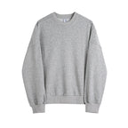 Solid Color Crew Neck Pullover Sweater