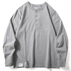 American  Loose Casual Long Sleeve Bottoming Shirt