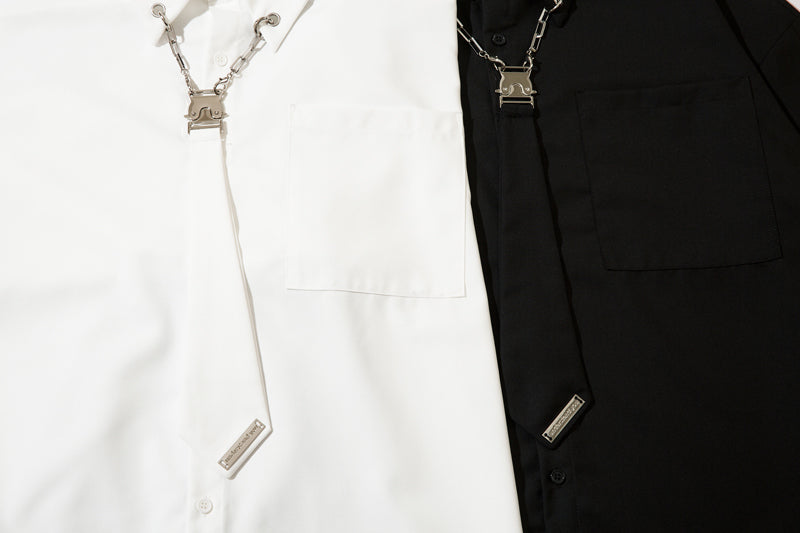 Vintage Tie Long Sleeve Shirt