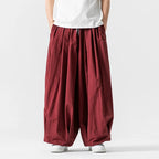 Japanese Retro Loose Wide-leg Flared Pants