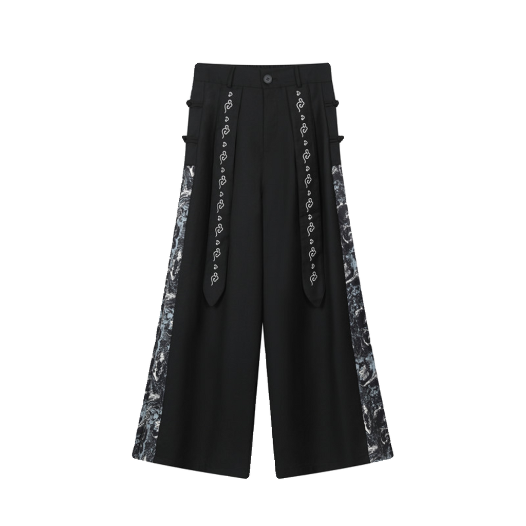 Embroidered Ribbon Culottes