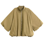 Floral Sleeve Loose Casual Jacket