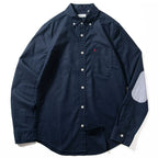 Paneled Slim Fit Casual Shirt