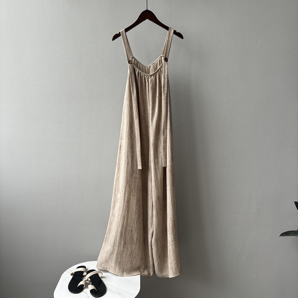 Japanese Drape Casual Jumpsuit