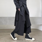 Irregular Cropped Trousers