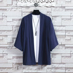Thin Cotton And Linen Loose Cardigan