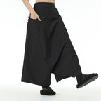 Loose Casual Wide-leg Crotch Pants