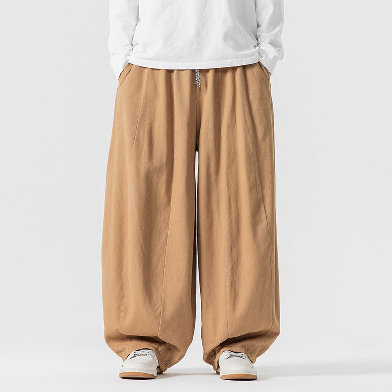 Japanese Retro Loose Wide-leg Harem Pants