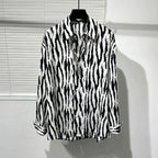 Zebra Print Vintage Shirt