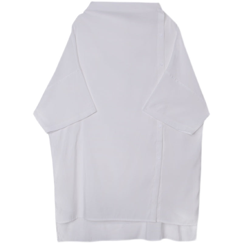 Asymmetric Design Loose Shirt