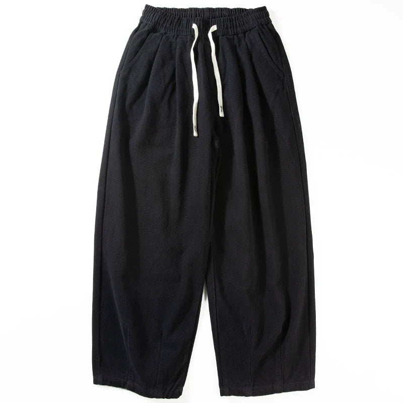 Japanese Retro Loose Wide-leg Trousers