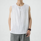 Linen Vintage Loose Vest