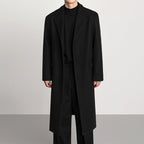 Mid-length Loose Woolen Coat