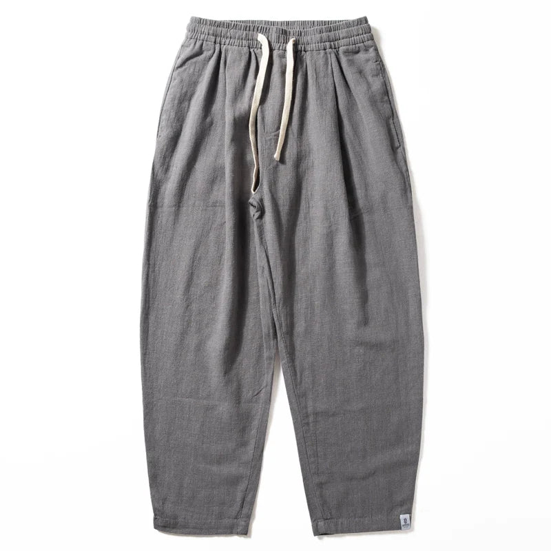 Summer Thin Breathable Loose Straight Casual Pants
