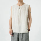 Linen Vintage Loose Vest
