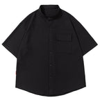 Loose Fitting Short Sleeved Shirt