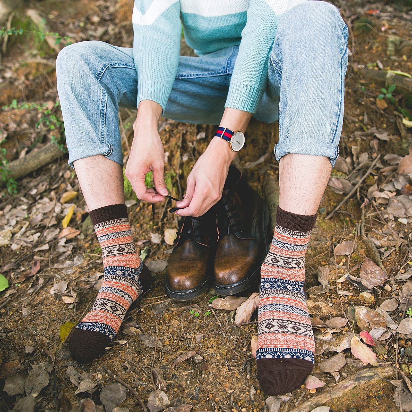 Retro Ethnic Style Socks